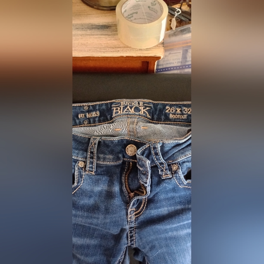 Buckle Black fit no. 53 boot cut jean
